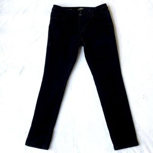 Ann Taylor LOFT Curvy Skinny Corduroy Pants-Size 8